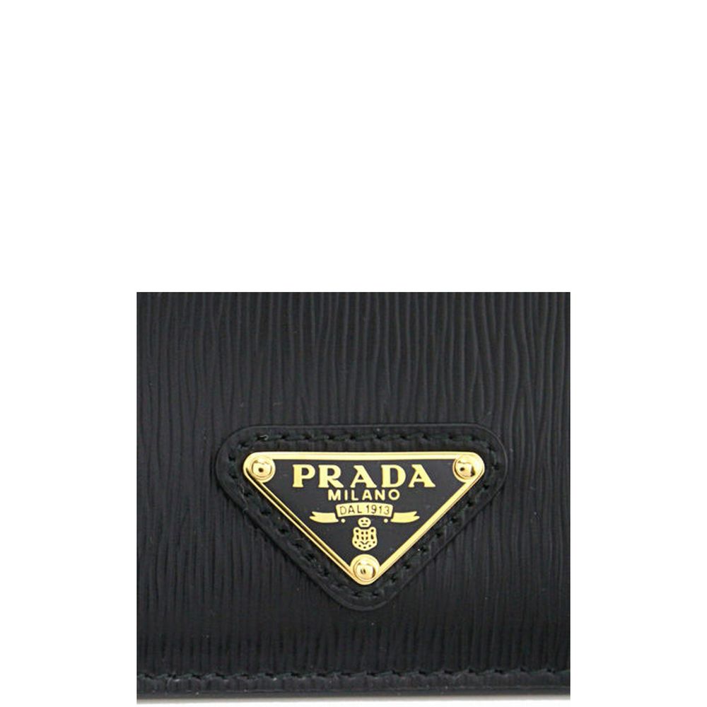 Black Calfskin Card Holder