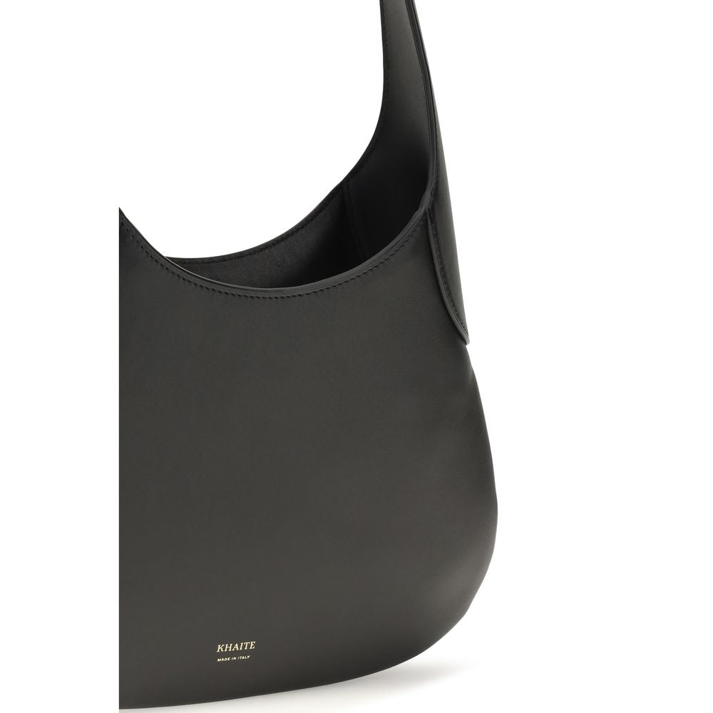 Schwarze Kalbsleder Bos Taurus Handtasche