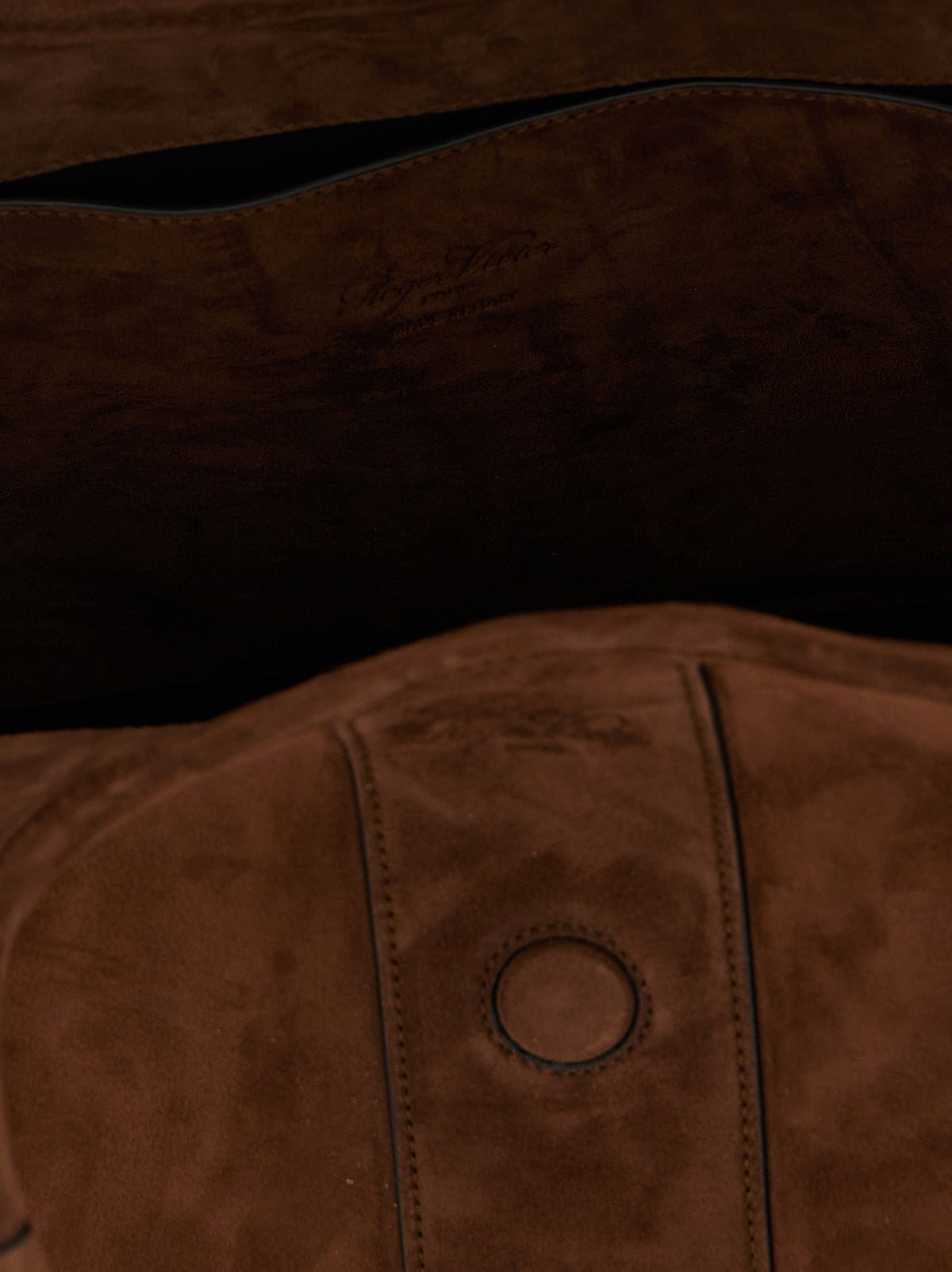 Braune Ziegenleder-Tasche