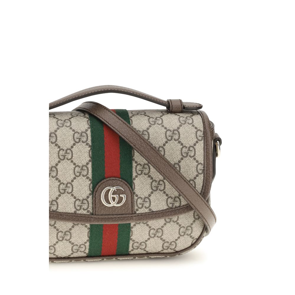 Beige Stoff-Handtasche