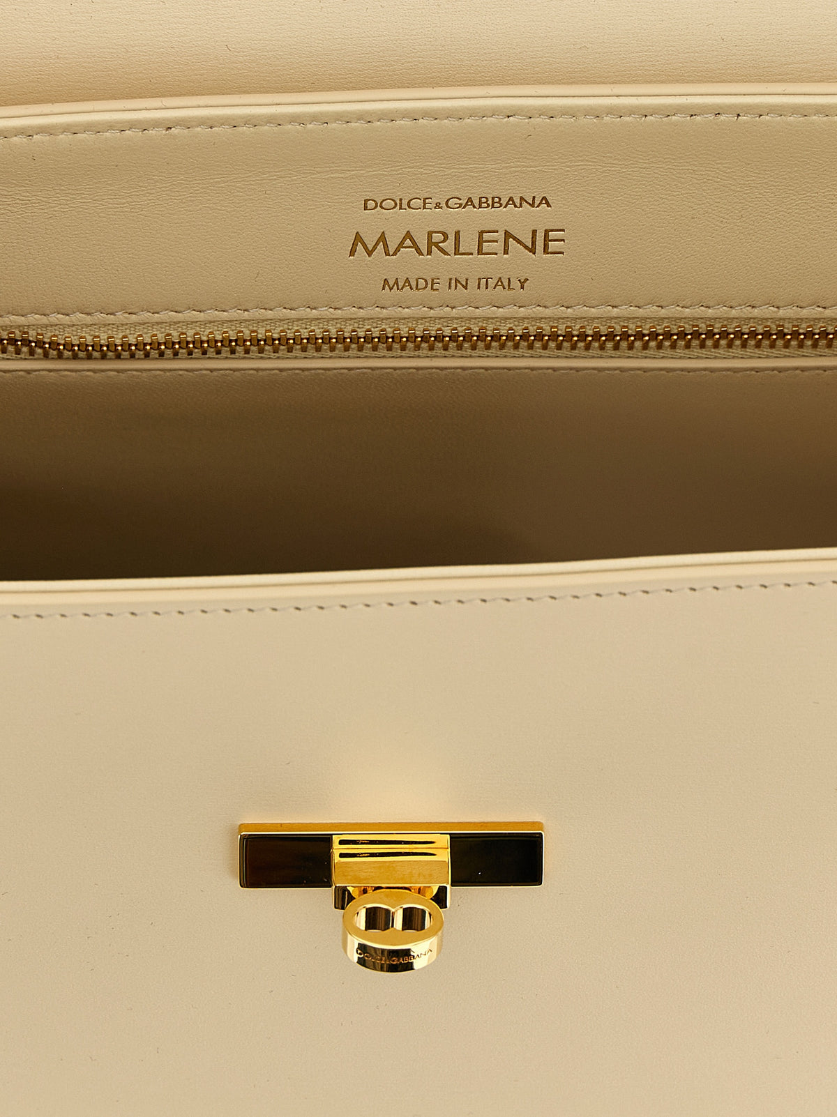 White lambskin handbag