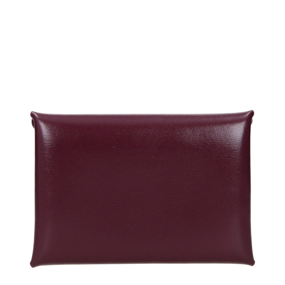 Red leather wallet