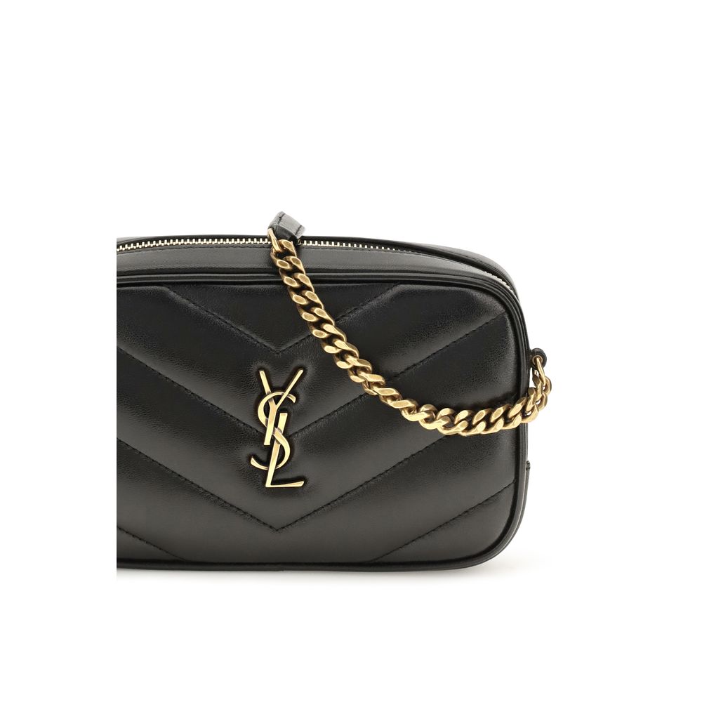 Black Lambskin Shoulder Bag Ovis Aries Aries