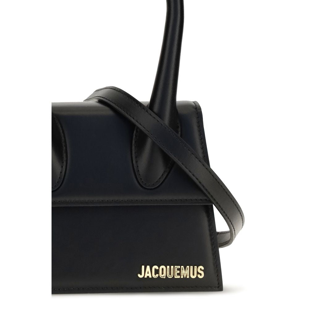Schwarze Kalbsleder Bos Taurus Handtasche