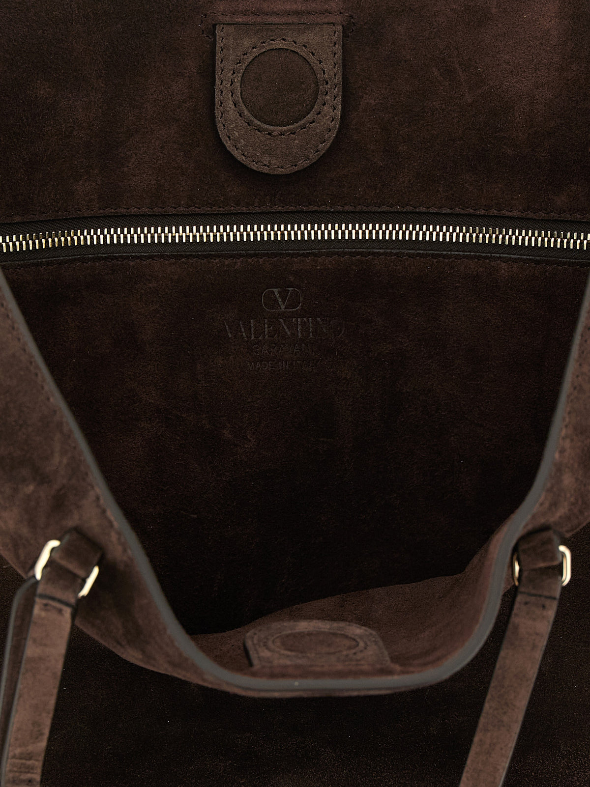 Brown Calfskin Leather Women's Crossbody Bag