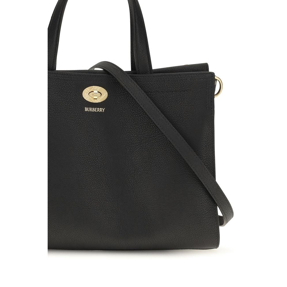 Schwarze Baumwoll-Handtasche