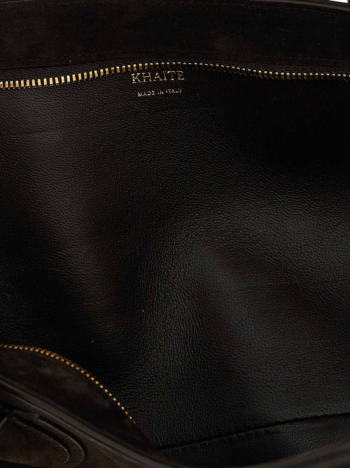 Brown Calfskin Leather Women's Crossbody Bag