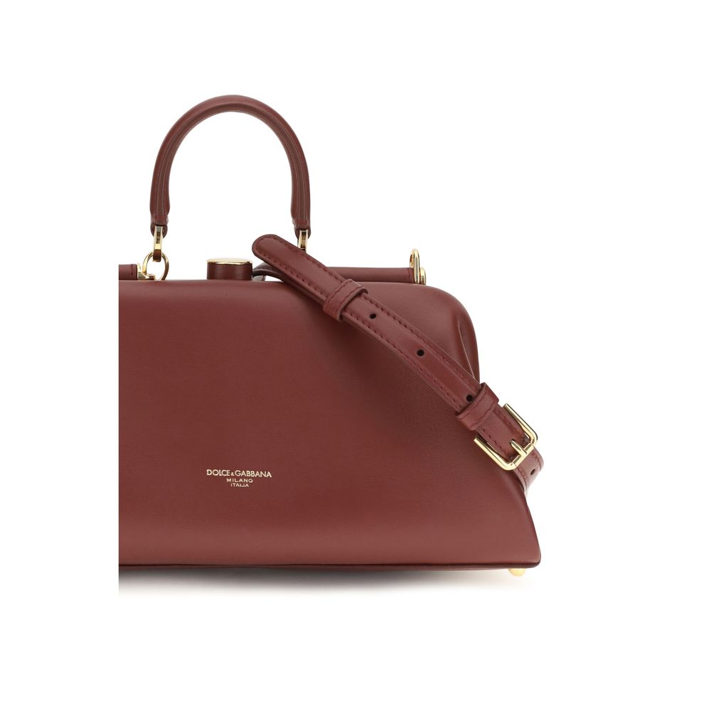 Handtasche aus rotem Lammleder Ovis Aries