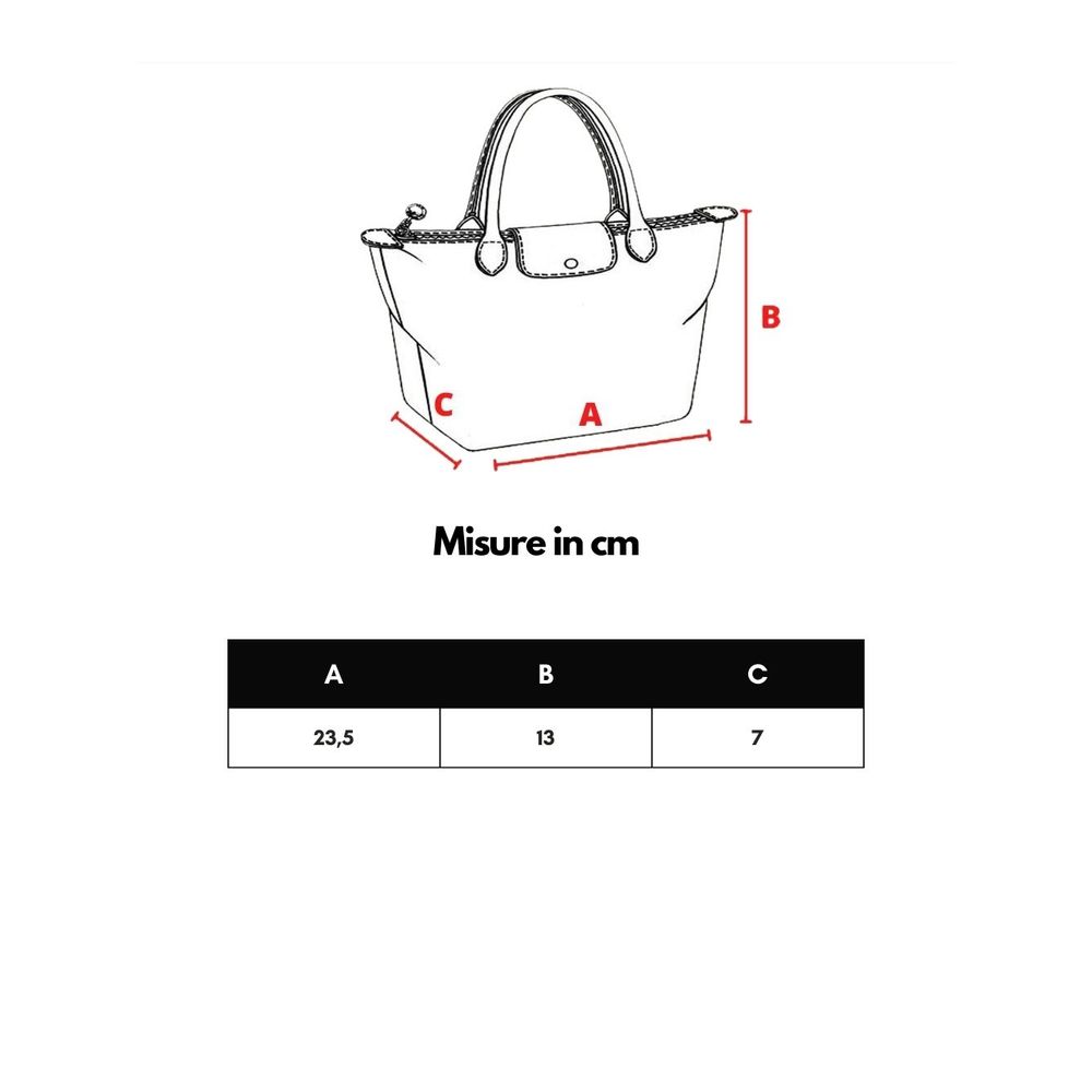 Brown leather handbag