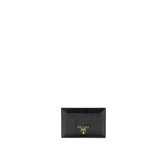 Black calf leather wallet