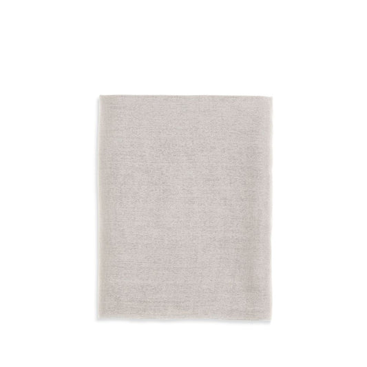 Beige cashmere scarf