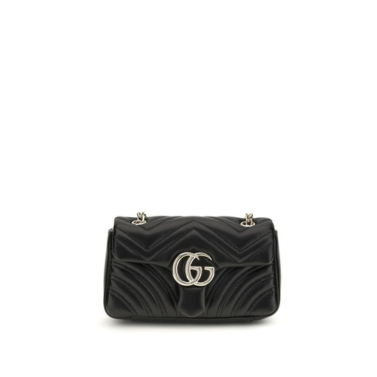 Black Bos Taurus Calf Leather Shoulder Bag