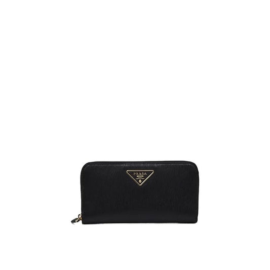 Black calfskin wallet