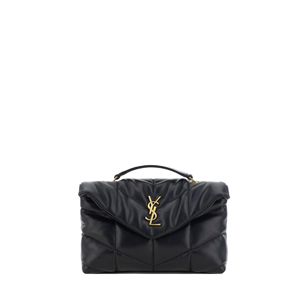 Schwarze Lammleder Schultertasche Ovis Aries Aries