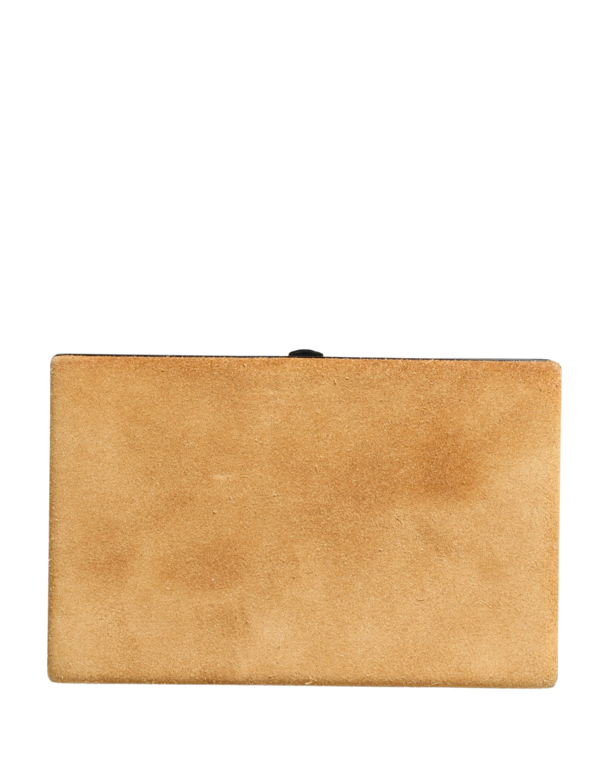 Beige Velvet Calfskin Clutch Evening Bag Ladies Handbag