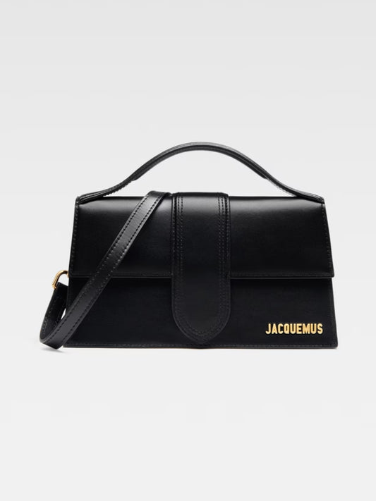 Schwarze Lederhandtasche Le Grand Bambino