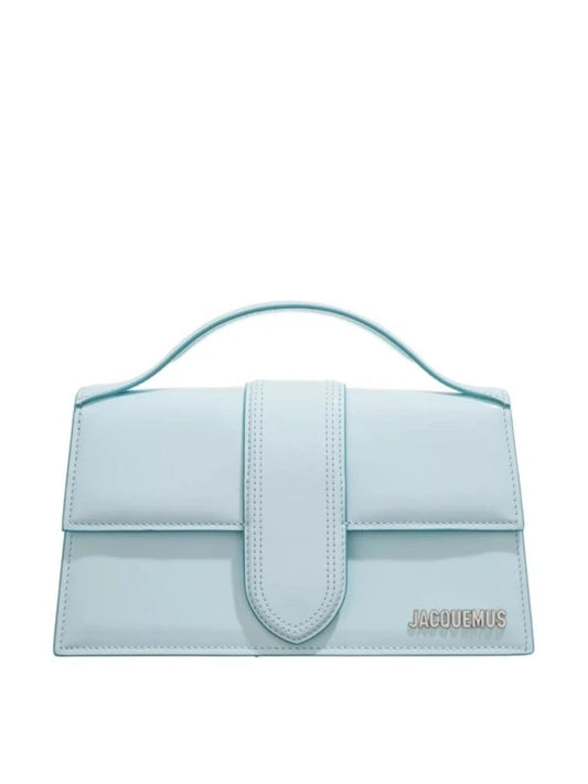 Pale Blue Leather Le Grand Bambino Handbag