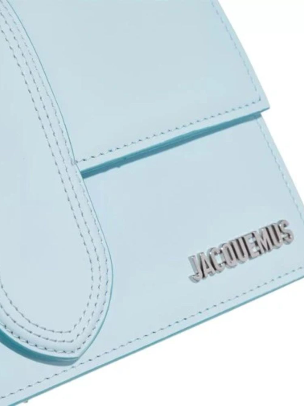 Pale Blue Leather Le Grand Bambino Handbag