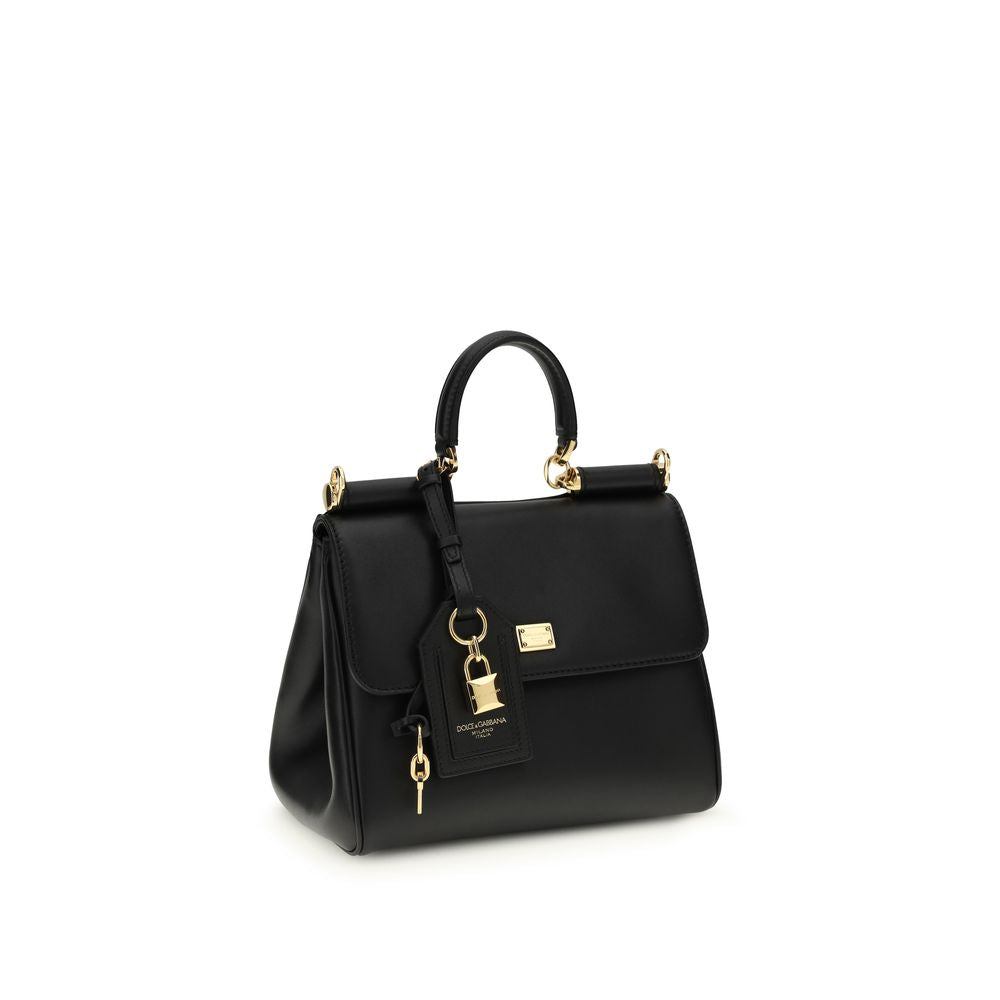 Black Bos Taurus Calf Leather Shoulder Bag