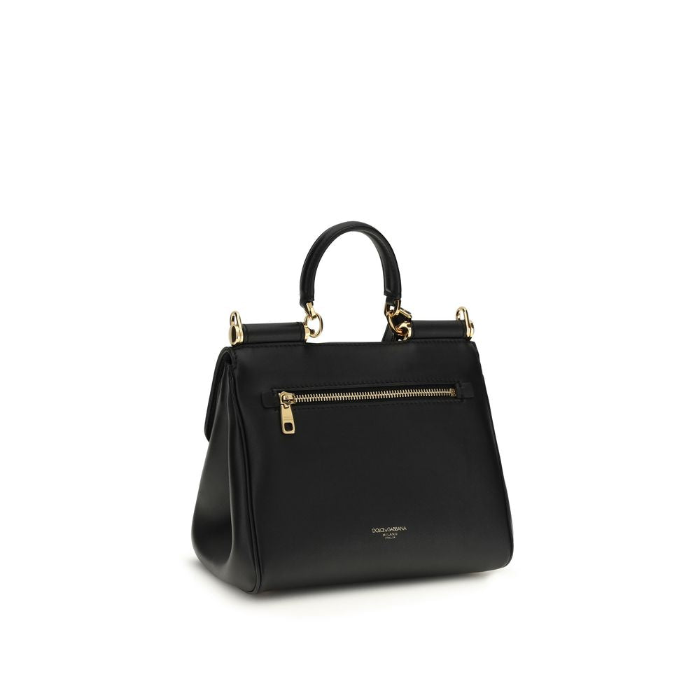 Black Bos Taurus Calf Leather Shoulder Bag
