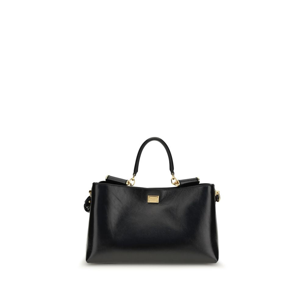 Schwarze Bos Taurus Kalbsleder Schultertasche