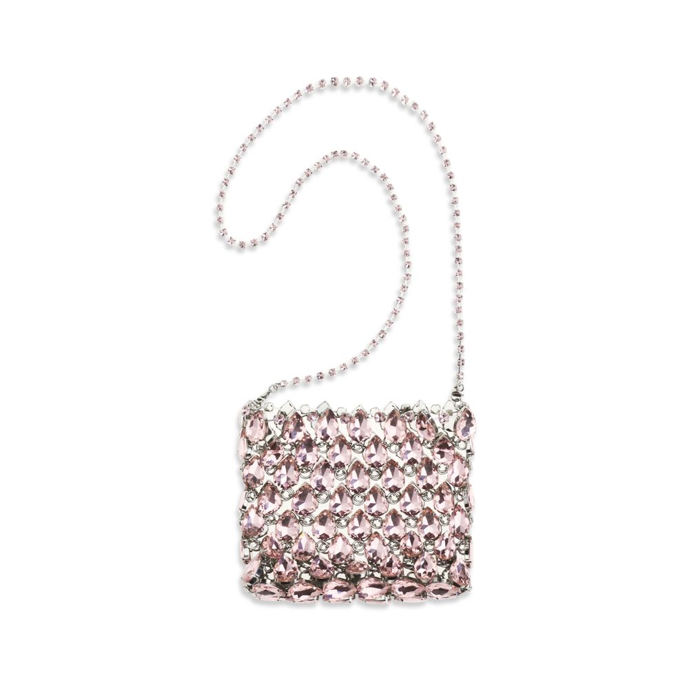 Mehrfarbige Schultertasche aus Polyester