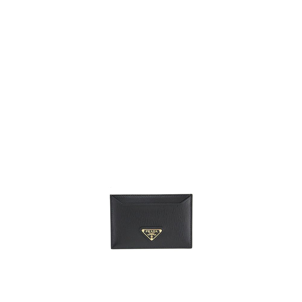 Black Calfskin Card Holder