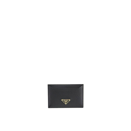 Black Calfskin Card Holder