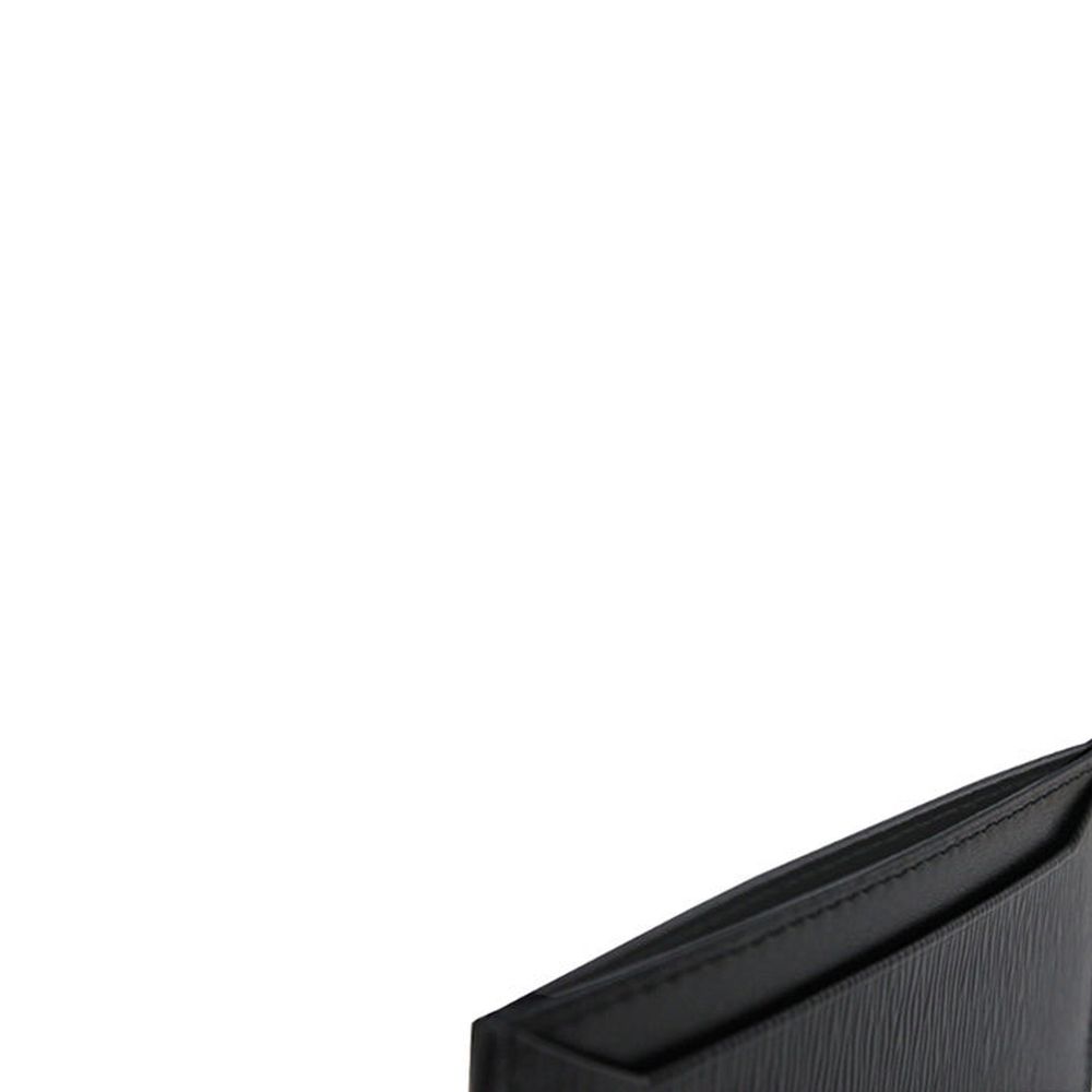 Black Calfskin Card Holder