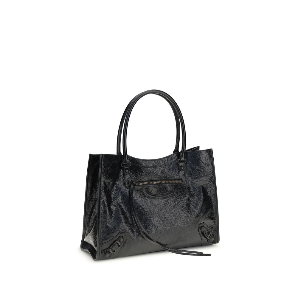 Black Lambskin Shoulder Bag Ovis Aries Aries