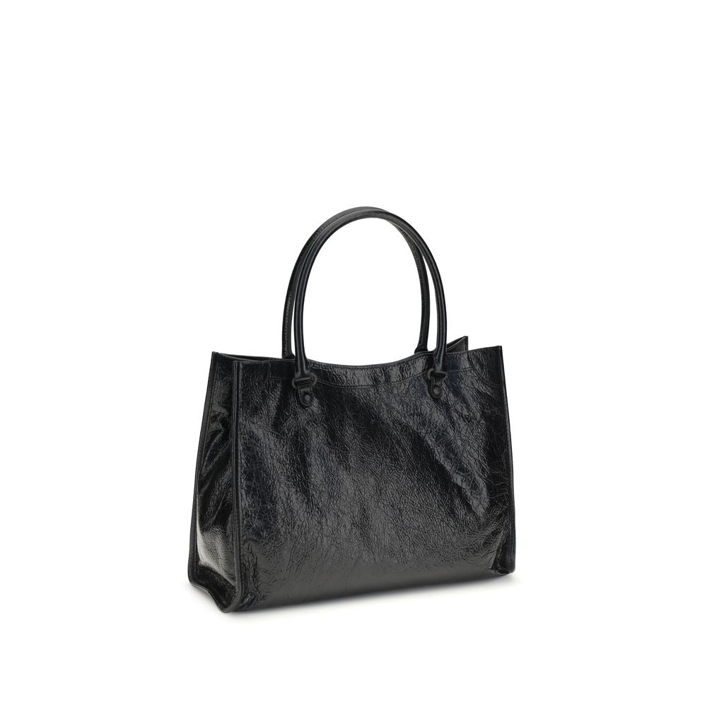 Black Lambskin Shoulder Bag Ovis Aries Aries