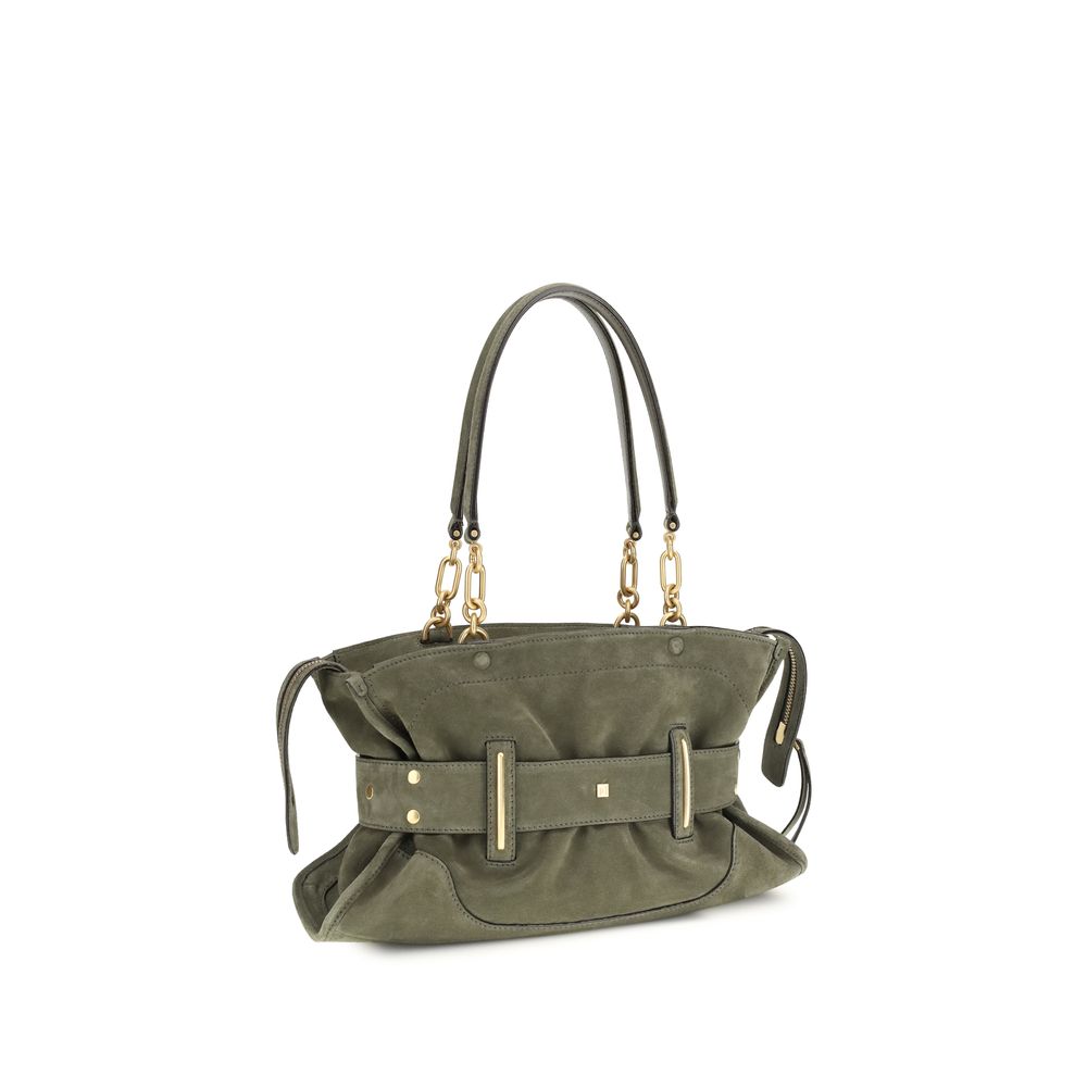Schultertasche aus Kalbsleder Bos Taurus in Bicolor