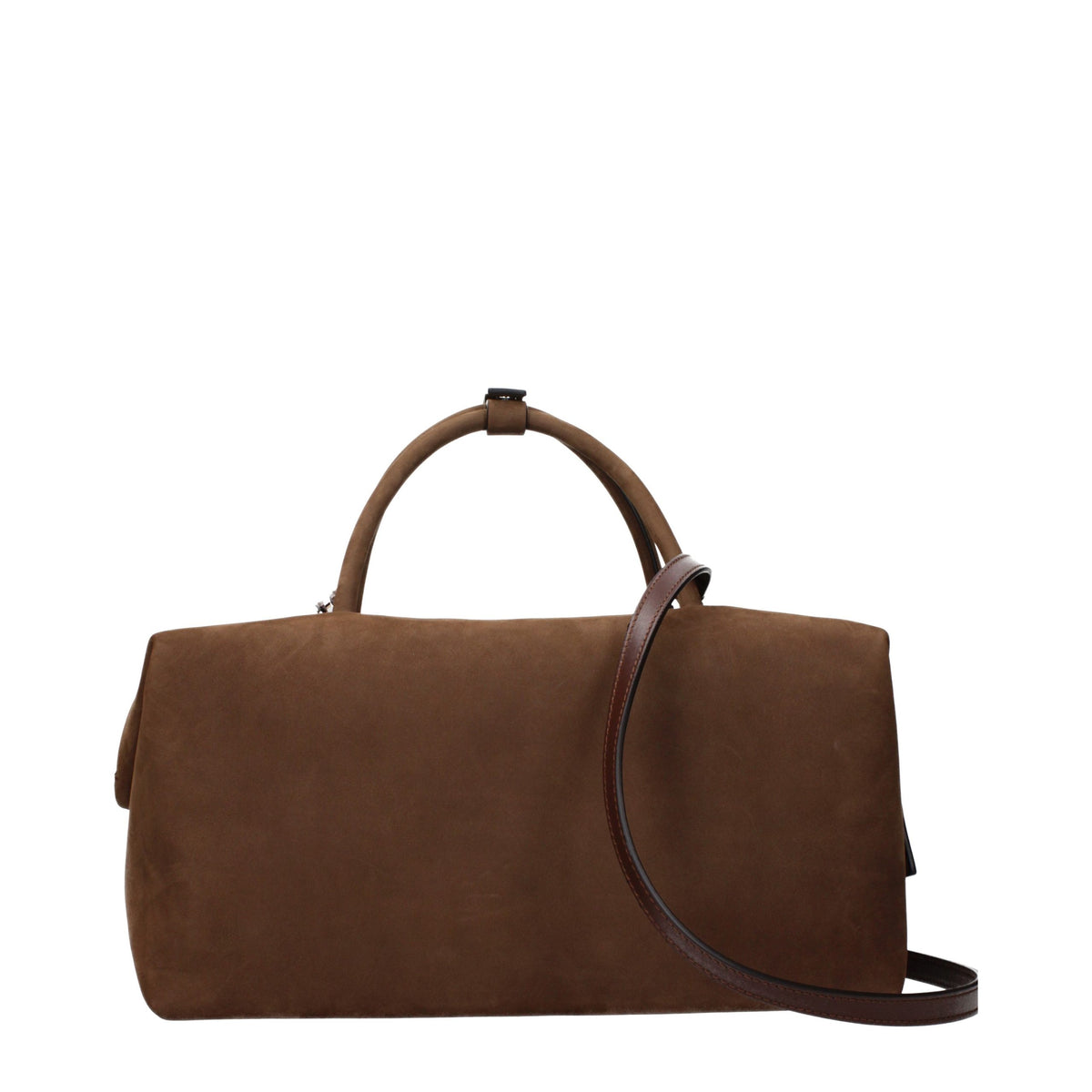 Braune Lederhandtasche