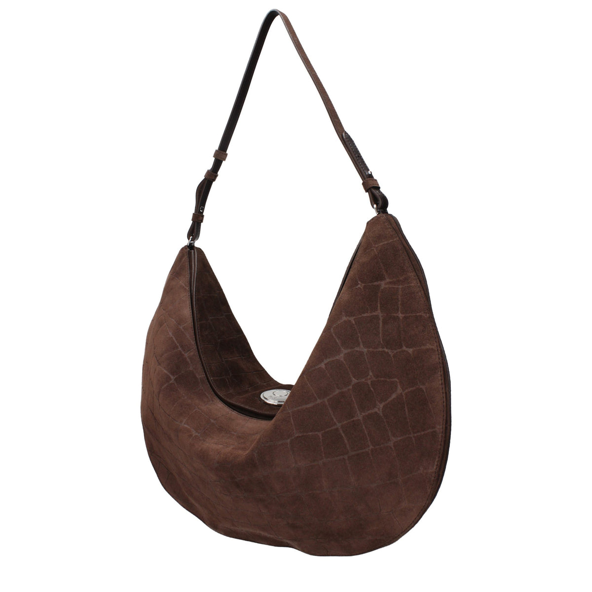 Braune Leder Schultertasche