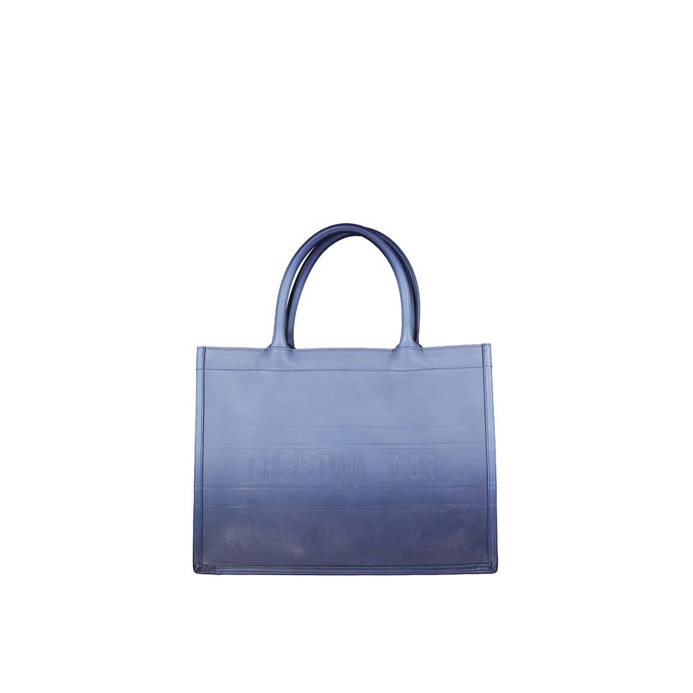 Blue calfskin bag