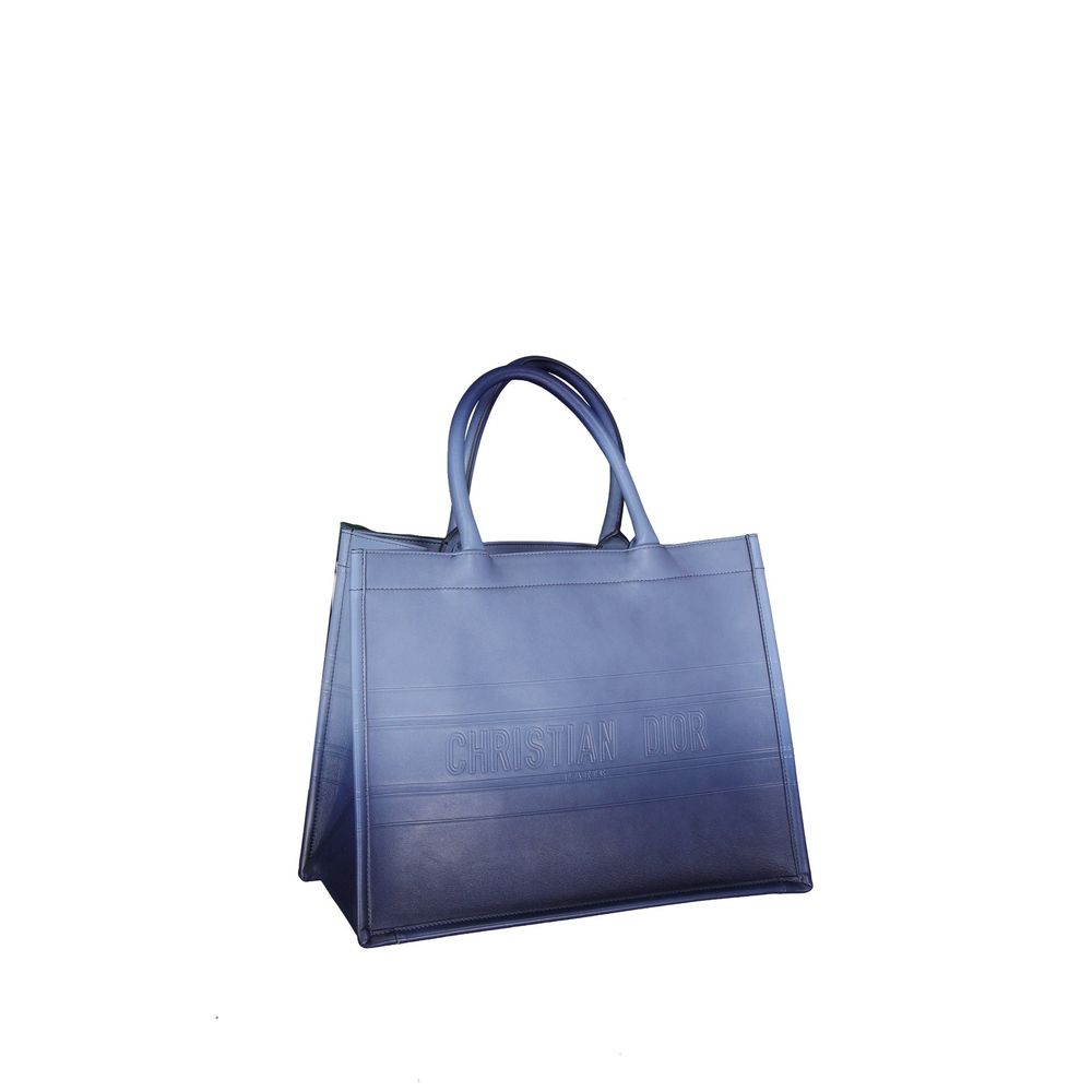 Blue calfskin bag