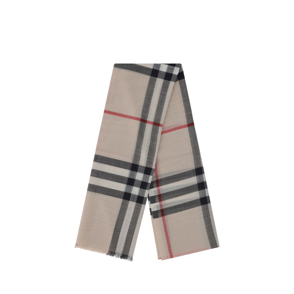 Beige Ovis Aries Wollschal