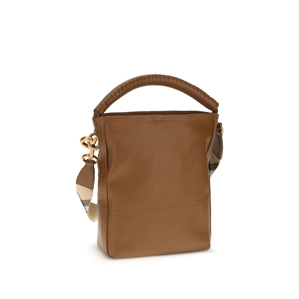 Braune Kalbsleder Bos Taurus Bucket Bag