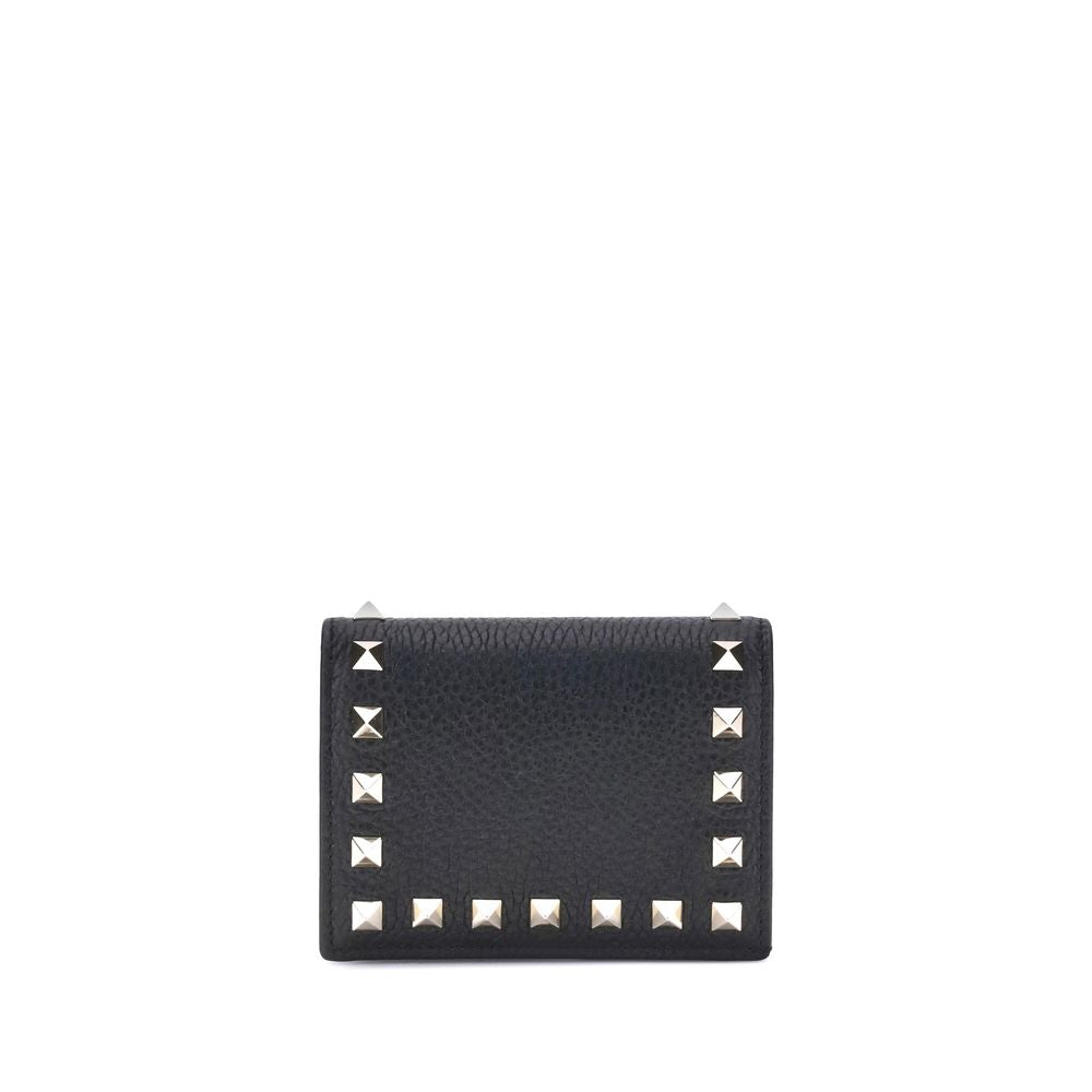 Black calf leather Bos Taurus wallet