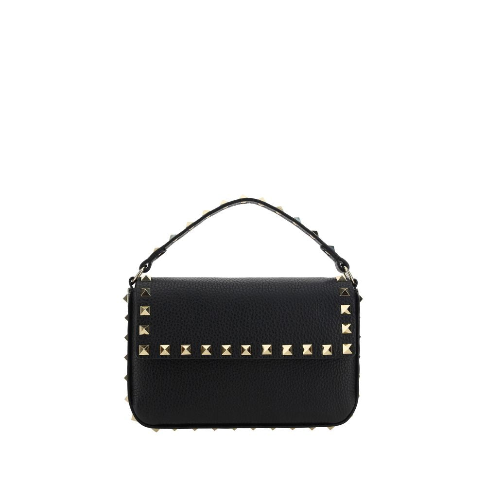 Black Bos Taurus Calf Leather Shoulder Bag