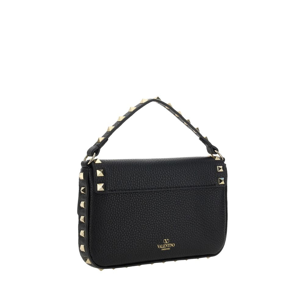 Black Bos Taurus Calf Leather Shoulder Bag
