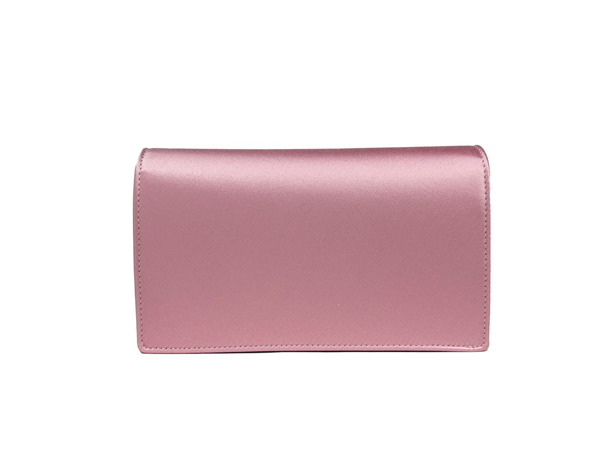 Versace Medusa Kristall Satin Mini Chain Umhängetasche Handtasche