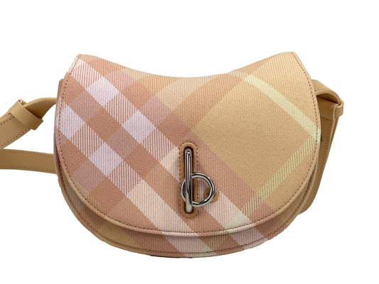 Burberry Mini Check Rocking Horse Shoulder Bag