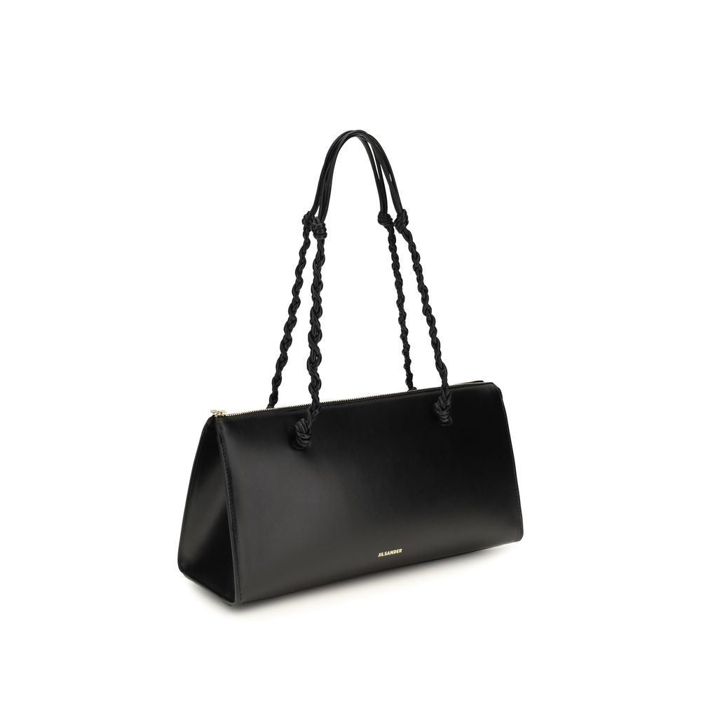 Black calf leather Bos Taurus handbag
