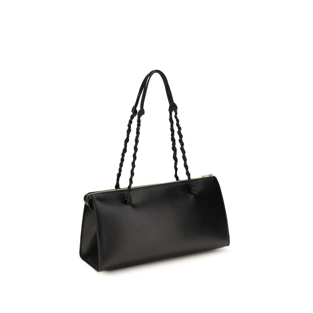 Black calf leather Bos Taurus handbag