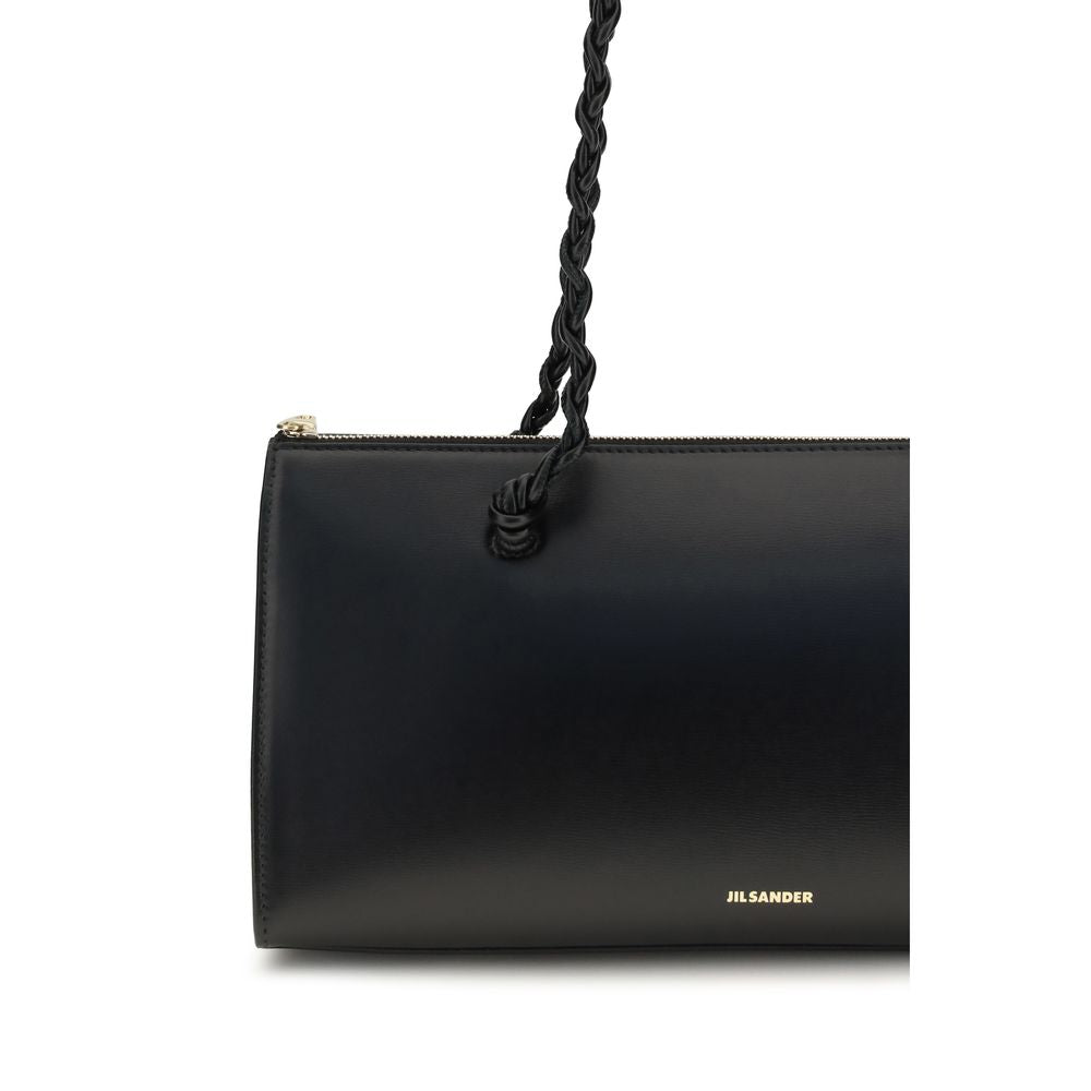 Black calf leather Bos Taurus handbag