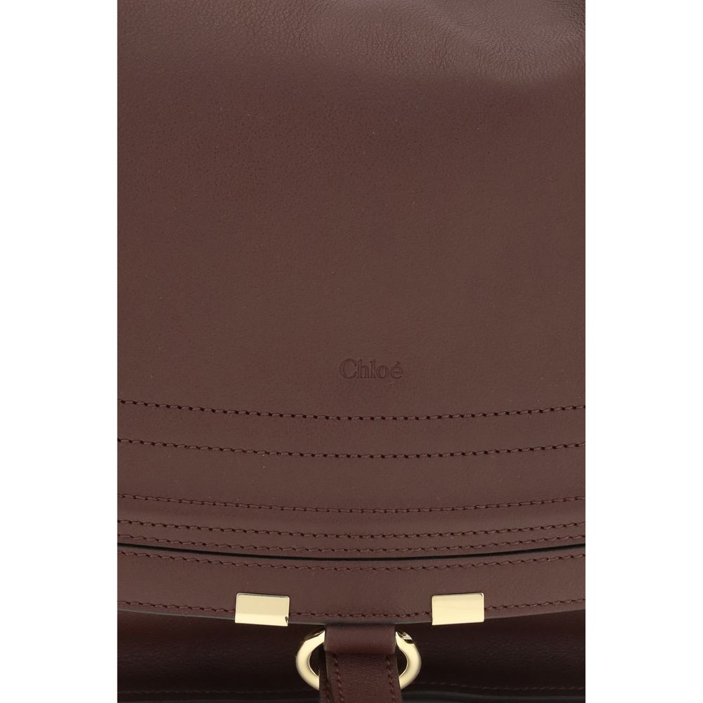 Brown calf leather Bos Taurus shoulder bag