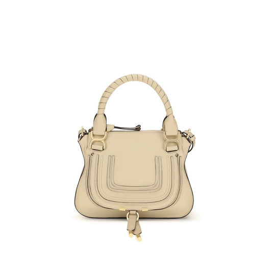 Beige Kalbsleder Bos Taurus Schultertasche