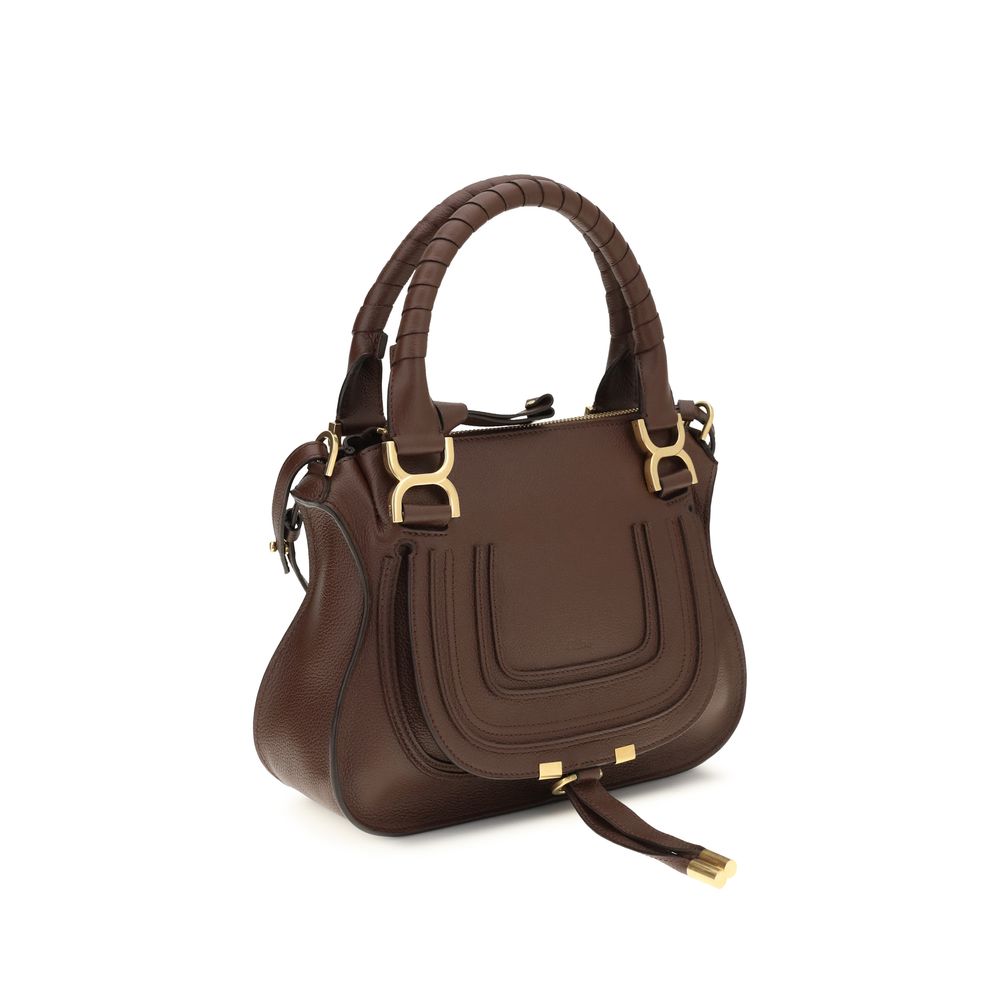 Brown calf leather Bos Taurus shoulder bag