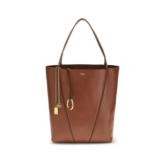 Brown calf leather Bos Taurus shoulder bag